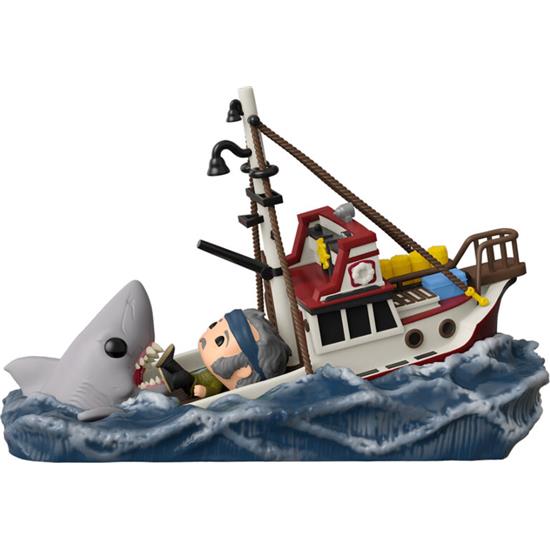 Jaws - Dødens Gab: Jaws Eating Boat Exclusive POP! Movies Vinyl Figur (#1145)