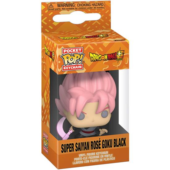 Dragon Ball: Super Saiyan Rose Goku Black w/(TRL) Scythe Pocket POP! Vinyl Nøglering