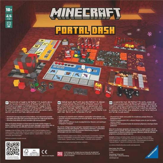 Minecraft: Potal Dash Brætspil