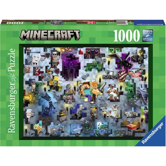 Minecraft: Minecraft Characters Puslespil (1000 brikker)