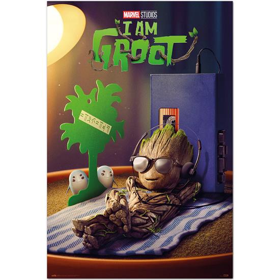 Marvel: I Am Groot Chilling Plakat