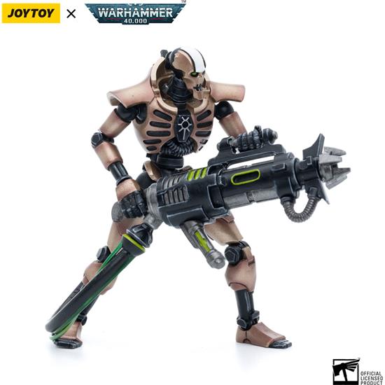 Warhammer: Necrons Szarekhan Dynasty Immortal with Tesla Carbine Action Figur 2-Pack  1/18 11 cm