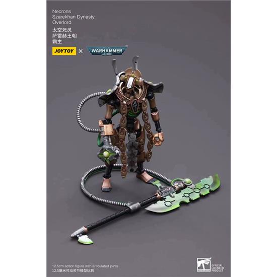 Warhammer: Necrons Szarekhan Dynasty Overlord Action Figur 1/18 12 cm