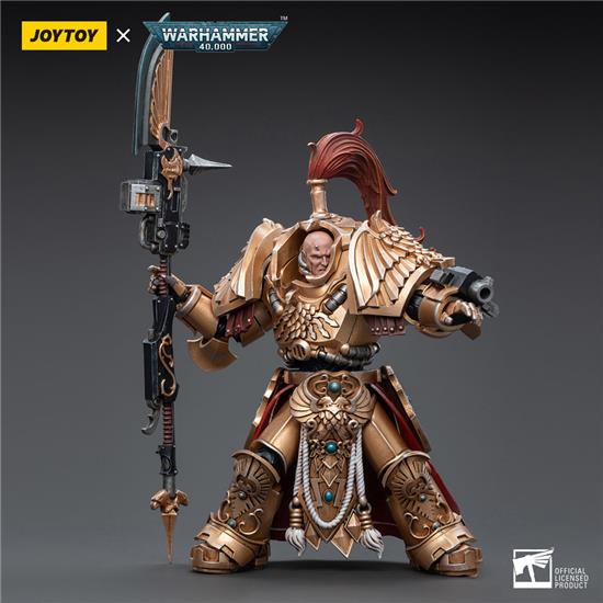 Warhammer: Adeptus Custodes Shield-Captain in Allarus Terminator Armour Hydon Seronis Action Figur 1/18 14 cm