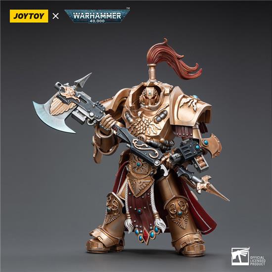 Warhammer: Adeptus Custodes Allarus Custodian Osyr Archimaxes Action Figur 1/18 14 cm