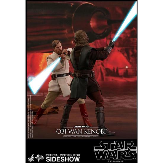 Star Wars: Star Wars Episode III Movie Masterpiece Action Figure 1/6 Obi-Wan Kenobi 30 cm