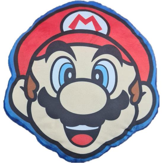 Super Mario Bros.: Mario 3D Hoved Pude 35cm