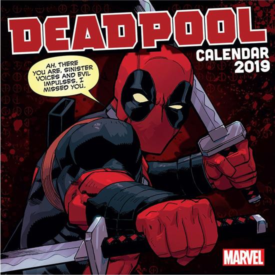 Deadpool: Deadpool Calendar 2019