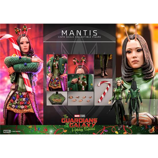 Marvel: Mantis Med Julestok Action Figur 1/6 31 cm