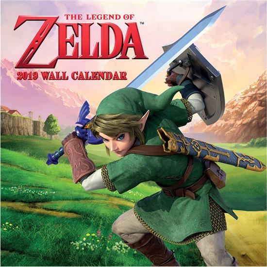 Zelda: Legend of Zelda Calendar 2019