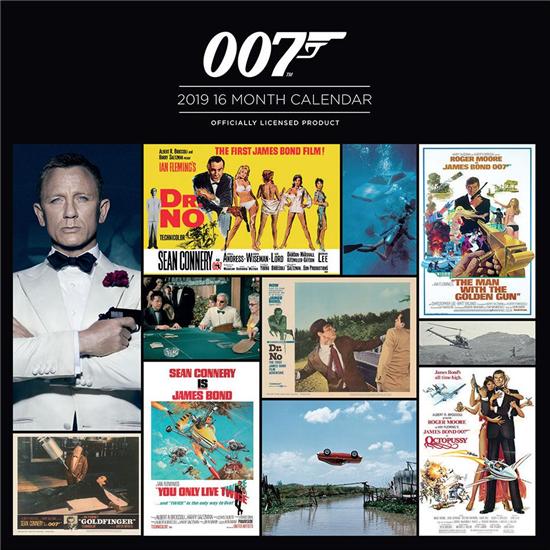 James Bond 007: James Bond Calendar 2019