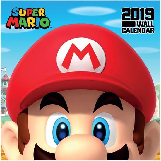 Super Mario Bros.: Super Mario Calendar 2019