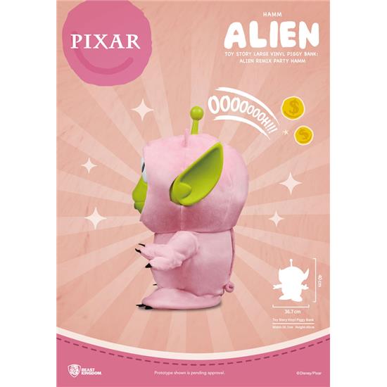 Toy Story: Alien Remix Party Hamm Sparegris 40 cm