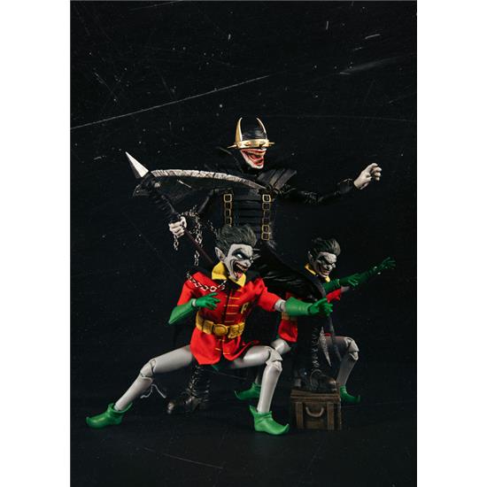 Batman: Batman Who Laughs and his Rabid Robins DX Dynamic 8ction Heroes Action Figure 1/9 20 cm