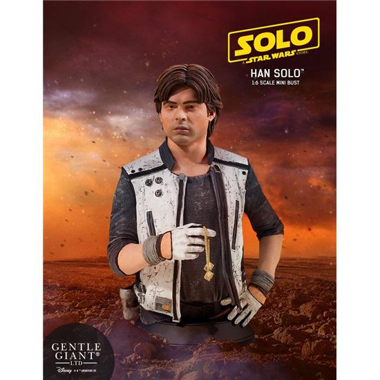 Star Wars: Star Wars Solo Bust 1/6 Han Solo (Corellia) 17 cm