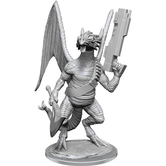 Starfinder: Dragonkin (Battles Deep Cuts) Unpainted Miniature Figure