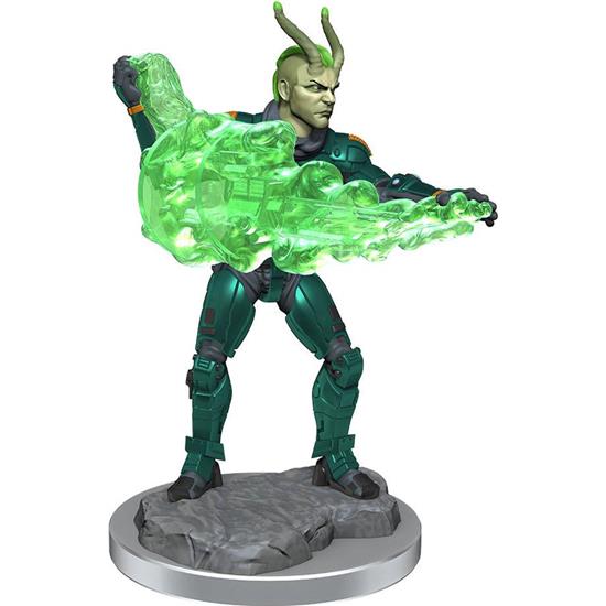 Starfinder: Lashunta Technomancer Male (Battles Deep Cuts) Unpainted Miniature Figures 2-Pack