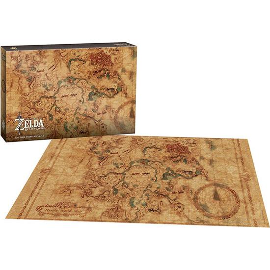 Zelda: Legend of Zelda Breath of the Wild Puzzle Hyrule Map