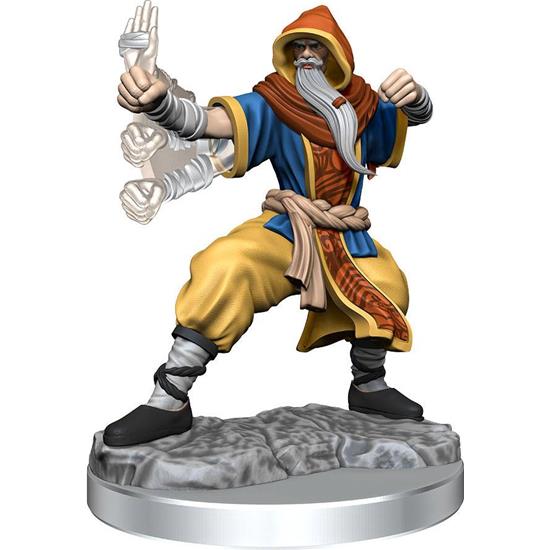 Dungeons & Dragons: Human Monk Male Frameworks Miniature Model Kit