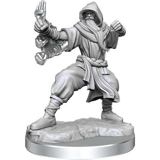 Dungeons & Dragons: Human Monk Male Frameworks Miniature Model Kit