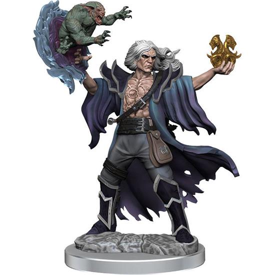 Dungeons & Dragons: Human Warlock Male Frameworks Miniature Model Kit