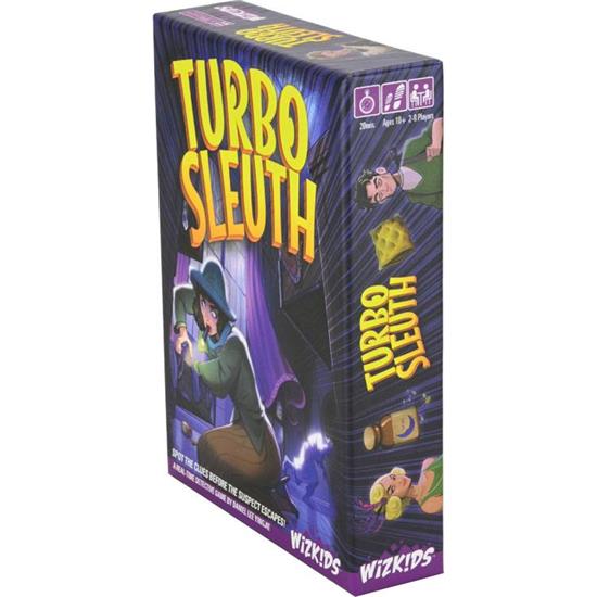 Diverse: Turbo Sleuth Brætspil *English Version*