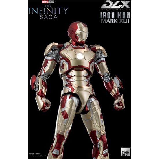 Infinity Saga: Iron Man Mark 42 DLX Action Figure 1/12 17 cm