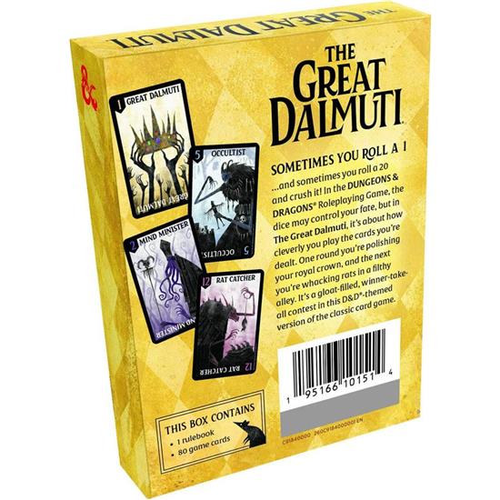 Dungeons & Dragons: D&D The Great Dalmuti Card Game english