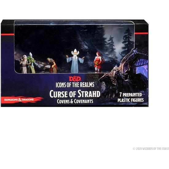 Dungeons & Dragons: Curse of Strahd pre-painted Covens & Covenants Premium Box Set Miniature Figures 7-pack