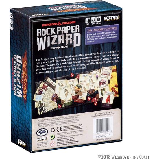 Dungeons & Dragons: D&D Board Game Expansion Rock Paper Wizard: Fistful of Monsters *English Version*