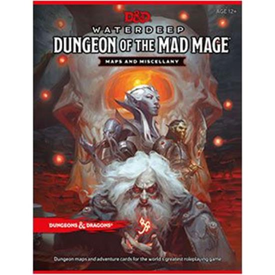 Dungeons & Dragons: RPG Waterdeep: Dungeon of the Mad Mage - Maps & Miscellany english