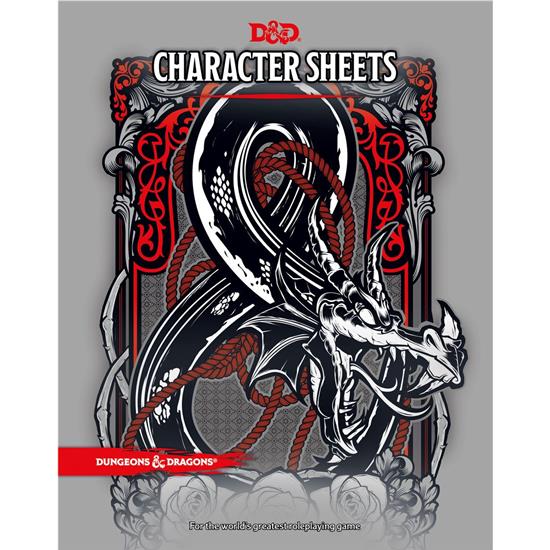Dungeons & Dragons: RPG Character Sheets 24-pack english