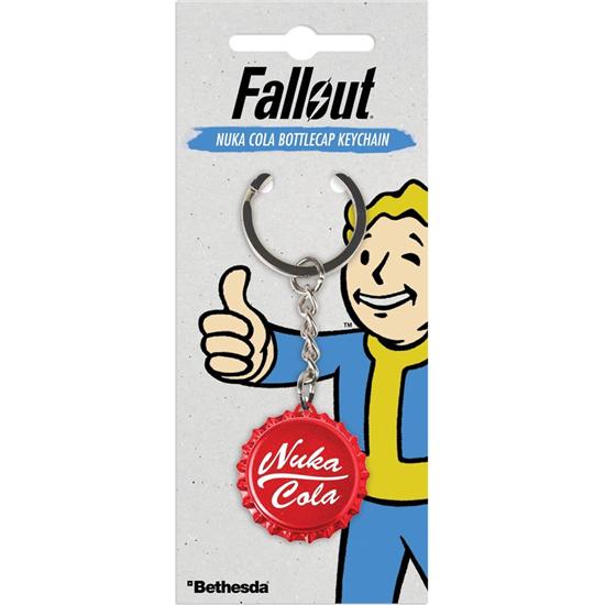 Fallout: Fallout Metal Keychain Nuka Cola Bottlecap