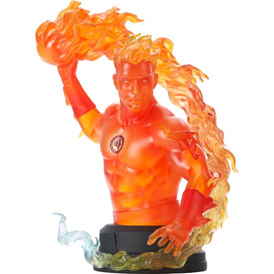 Marvel: Human Torch Bust 18 cm
