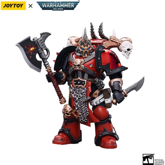 Warhammer: Chaos Space Marines Red Corsairs Exalted Champion Gotor the Blade Action Figure 1/18 12 cm