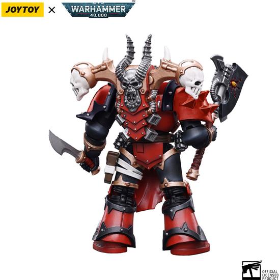 Warhammer: Chaos Space Marines Red Corsairs Exalted Champion Gotor the Blade Action Figure 1/18 12 cm