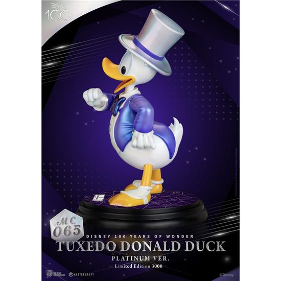 Disney: Tuxedo Donald Duck Statue 1/4 40 cm Platinum Ver.