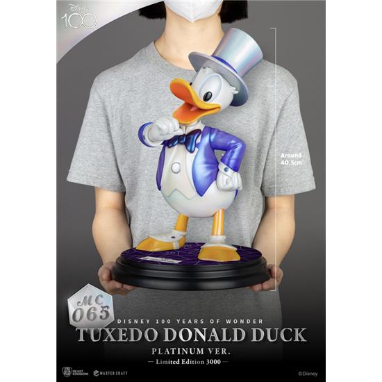 Disney: Tuxedo Donald Duck Statue 1/4 40 cm Platinum Ver.