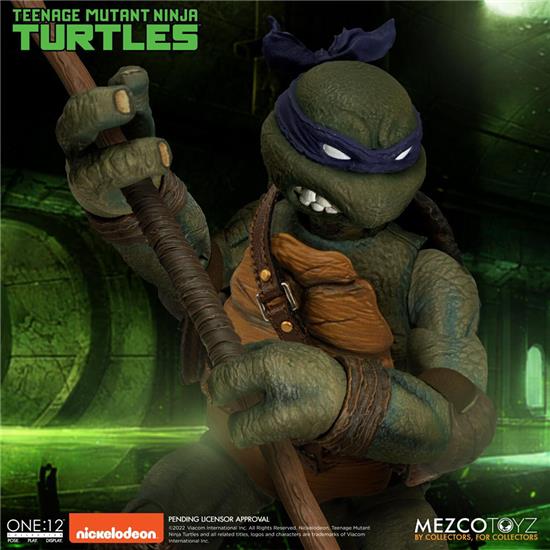 Ninja Turtles: Ninja Turtles Deluxe Box Set Action Figursæt 1/12 17 cm