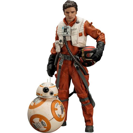 Star Wars: Poe Dameron & BB-8 ARTFX+ Statue 1/10 2-Pack 7 - 18 cm