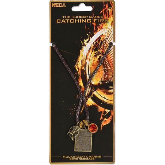 Hunger Games: Catching Fire - Mockingjay Charms Cord halskæde