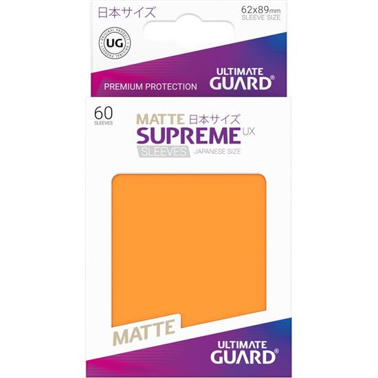 Yu-Gi-Oh: Supreme UX Sleeves Japanese Size Matte Orange (60)