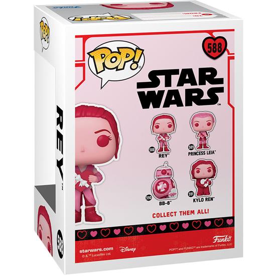Star Wars: Rey POP! Valentines Vinyl Figur (#588)