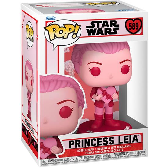 Star Wars: Leia POP! Valentines Vinyl Figur (#589)