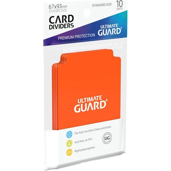 Diverse: Ultimate Guard Card Dividers Standard Size Orange (10)