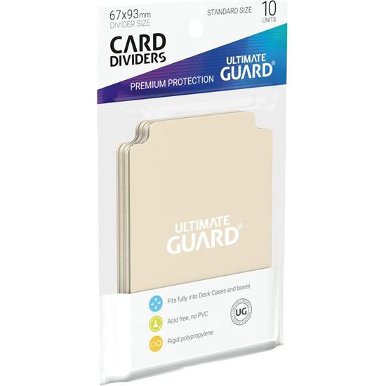 Diverse: Ultimate Guard Card Dividers Standard Size Sand (10)