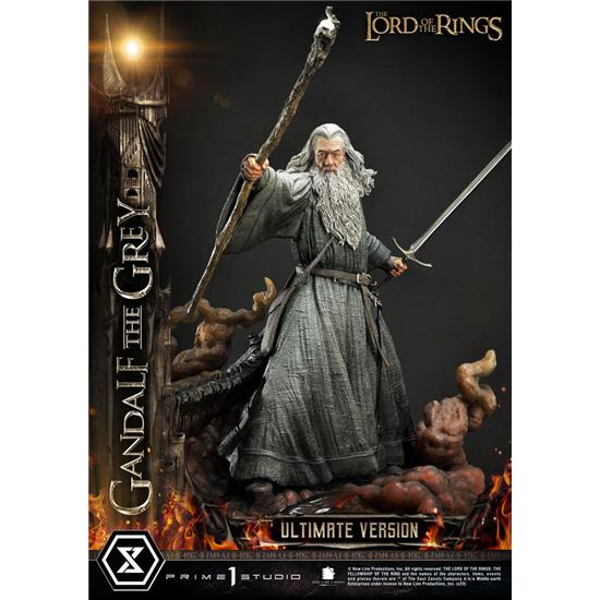 Lord Of The Rings: Gandalf Statue 1/4 81 cm the Grey Ultimate Version 
