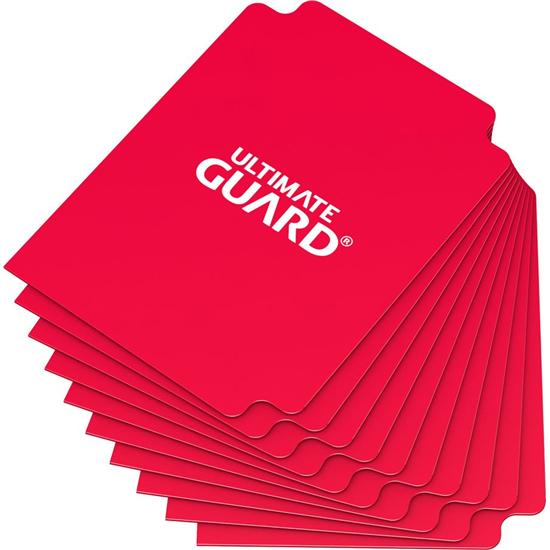Diverse: Ultimate Guard Card Dividers Standard Size Red (10)