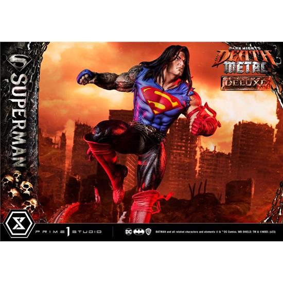 DC Comics: Death Metal Superman Statue 1/3 94 cm Deluxe Ver. 