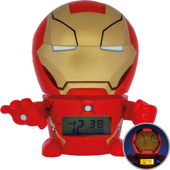Iron Man: Marvel BulbBotz Alarm Clock with Light Iron Man 14 cm